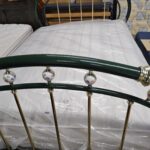Green Metal Double Bed - Image 3