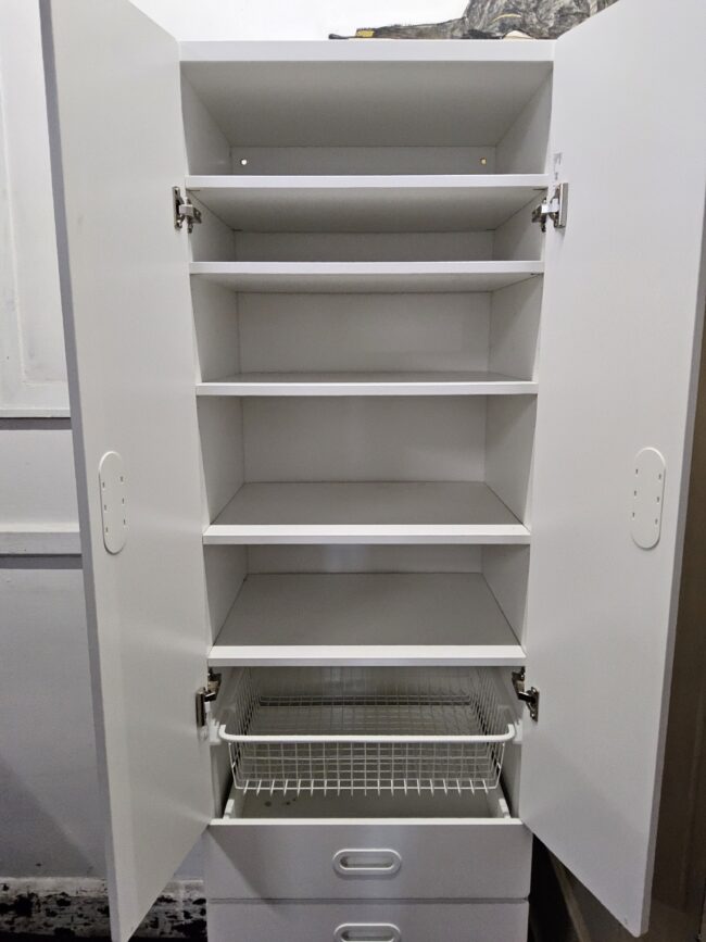 Bedroom shelf cupboard