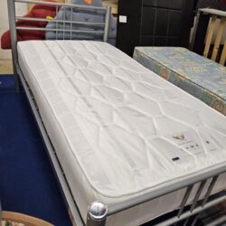 Single bed with ex display mattress