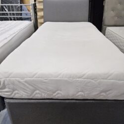 Single base and memory foam mattress plus headboard