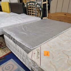 Double base with mattress