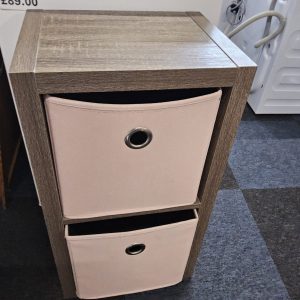 Side unit two drawers (082586)