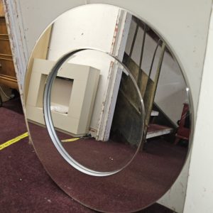 Stunning large round mirror (042640)