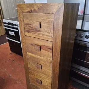 Tall Wooden Chest of Drawers (0426102)