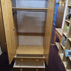 Wardrobe with Two Drawers
