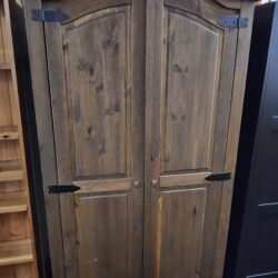 Wooden Wardrobe (082683)