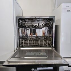 black Cookology 8 Place Setting Table Top Dishwasher (0926134)