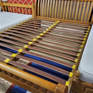 Superking size wooden bed frame (102616)
