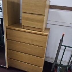 Chest and bedside set