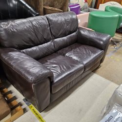 Leather sofa