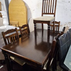 Stunning Dining Table with Six Chairs