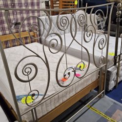 4FT Metal Headboard