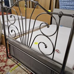 Double 4.6ft Metal Headboard